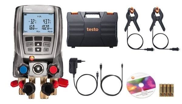 Testo 570-2 - Refrigeration Manifold Kit