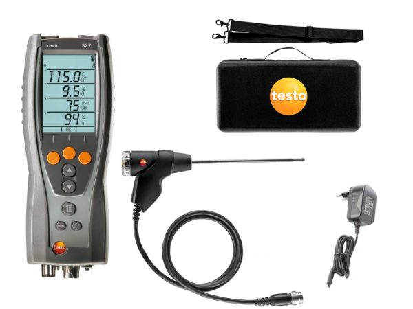 Testo 327-1 - Flue Gas Analyser (standard kit)