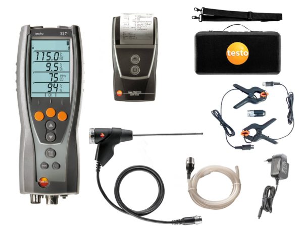 Testo 327-1 - Flue Gas Analyser (advanced kit)