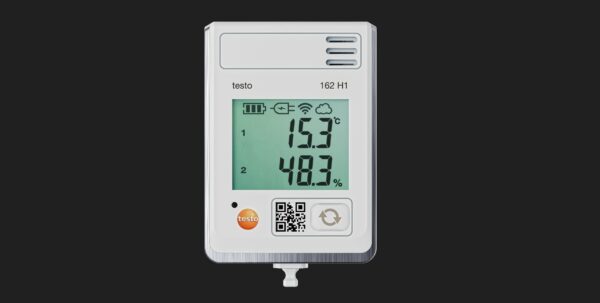 testo 162 H1 - Online data logger with display and integrated temperature and humidity sensor