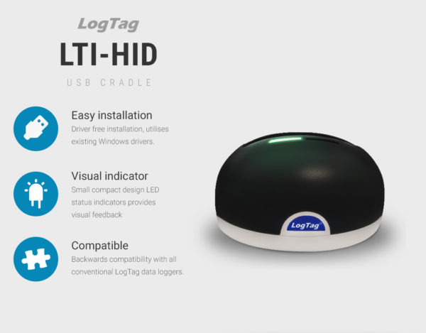 LTI HID USB Data Logger Interface Cradle