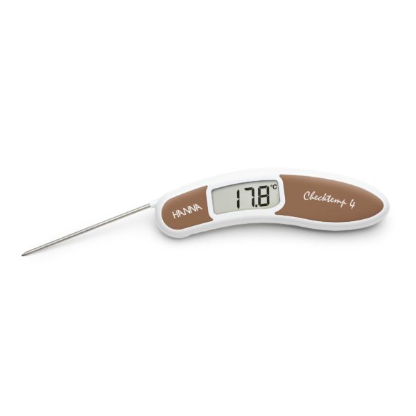 Hanna HI-151-5C Checktemp4 brown folding thermometer