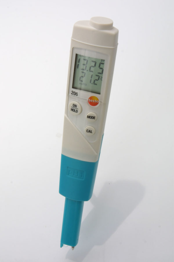 Testo 206-pH1 Set - one-hand pH/°C measuring instrument - Image 2