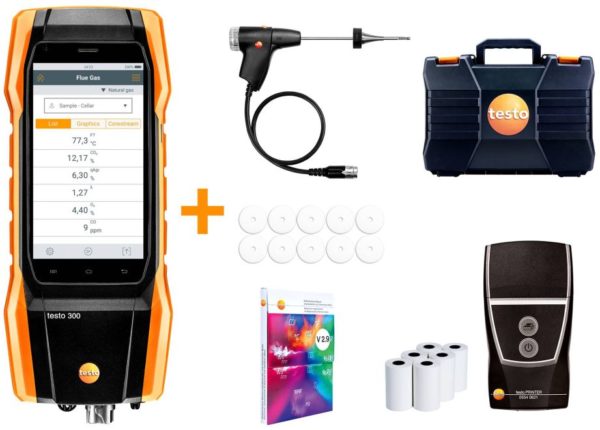 Testo 300LL Longlife NO CO-H2 02 printer kit