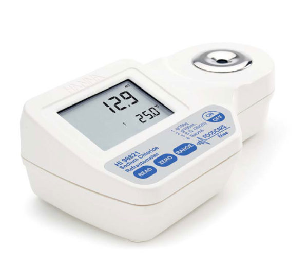HANNA HI-96821 Refractometer for Food Industry Salt Measurements - Image 2