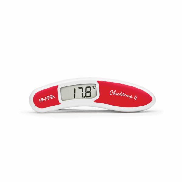 Hanna HI-151-1C Checktemp4 red folding thermometer - Image 4