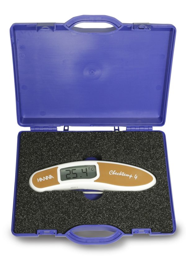 Hanna HI-151-5C Checktemp4 brown folding thermometer - Image 3