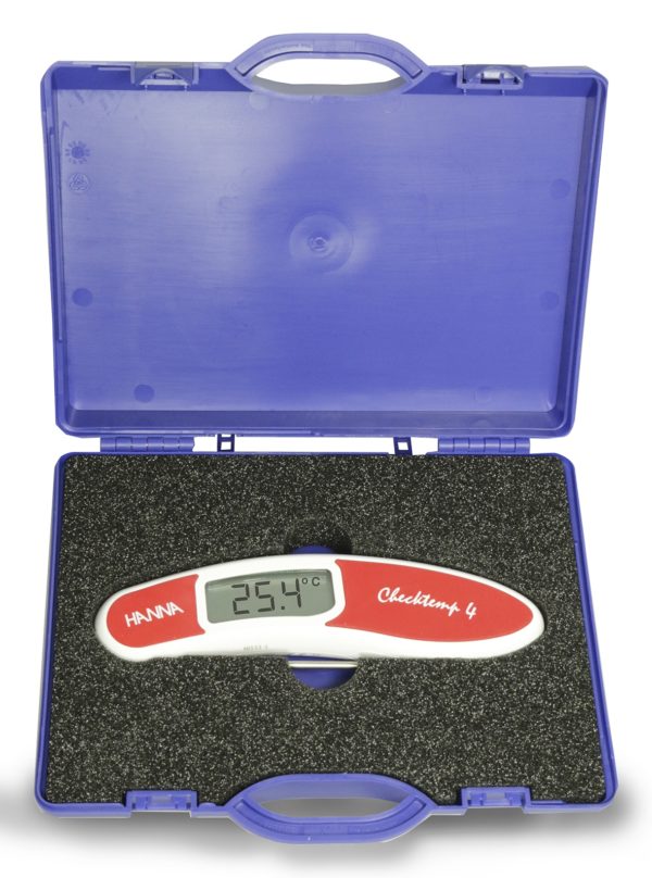 Hanna HI-151-1C Checktemp4 red folding thermometer - Image 3