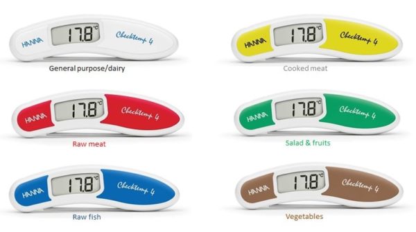 Hanna HI-151-1C Checktemp4 red folding thermometer - Image 2