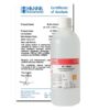 HI-7004L/C pH 4.01 Buffer Solution, 500 mL bottle & Certificate