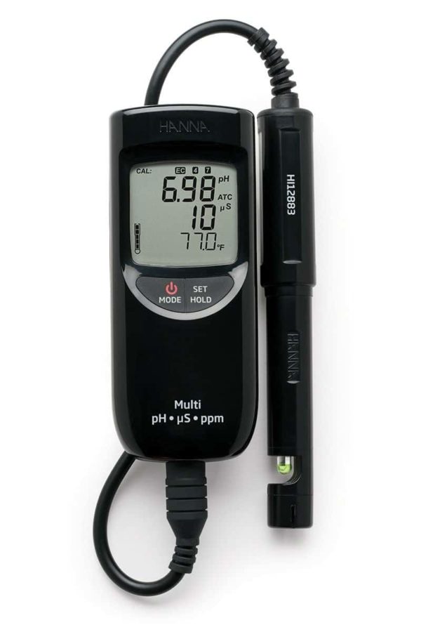 HI-991301 High Range EC, TDS, pH and °C Meter - Image 2