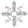 ETI TempTest® 1 Smart Thermometer with rotating display - Image 2