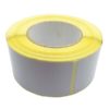 Detectable Plain White Labels Box of 500