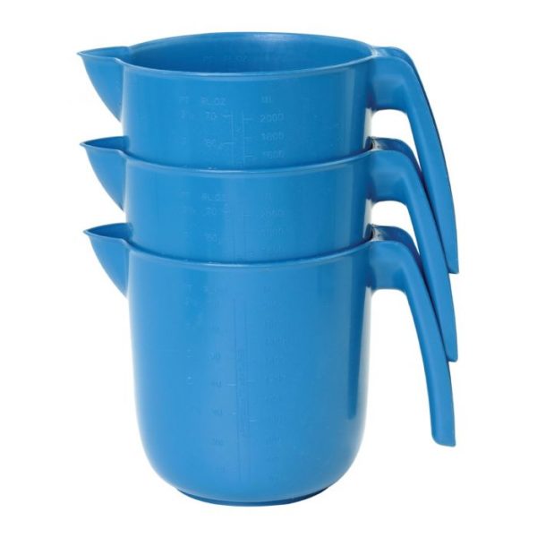 DETECTAMET Detectable Stackable Pouring Jug - 1 or 2 Litre Capacity