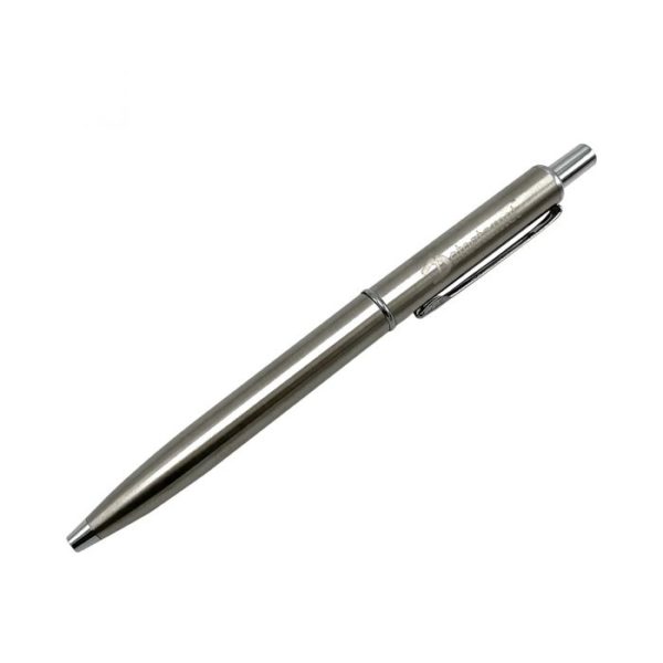 DETECTAMET Stainless Steel Retractable Pens (Pack of 10)