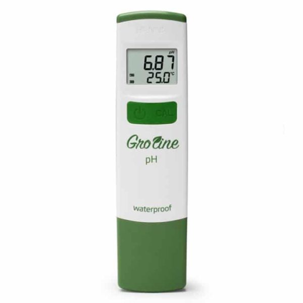 HI-98118 GroLine Waterproof Hydroponic pH & Temperature Tester - Image 2