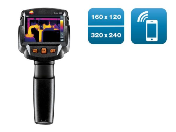 testo 868s - Thermal imager (160 x 120 pixels, App)