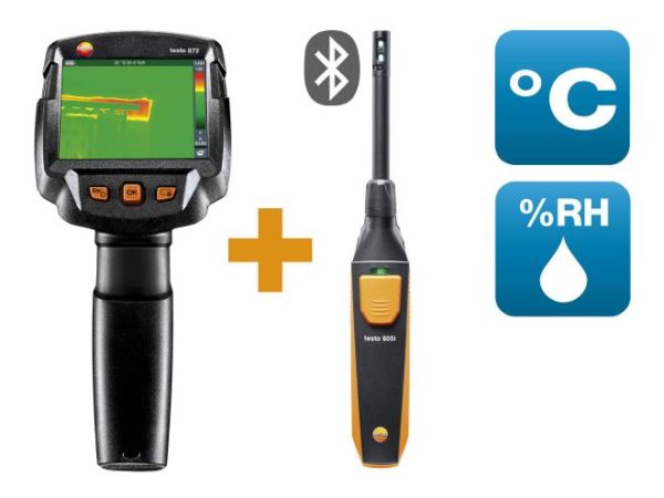 testo 872s Thermal imager (320 x 240 pixels, APP, laser )