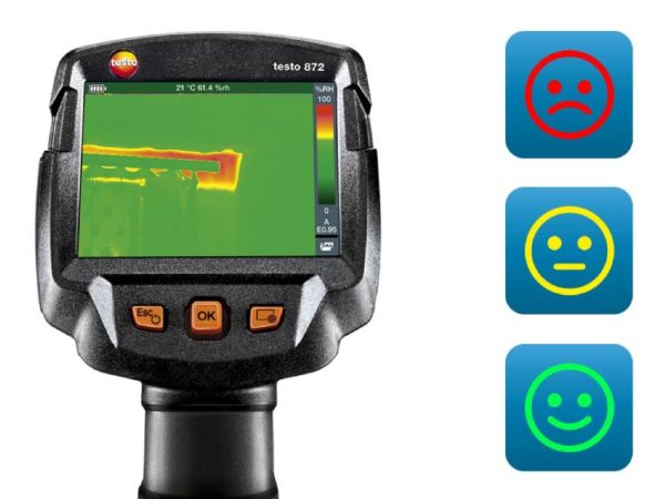testo 872s Thermal imager (320 x 240 pixels, APP, laser ) - Image 2