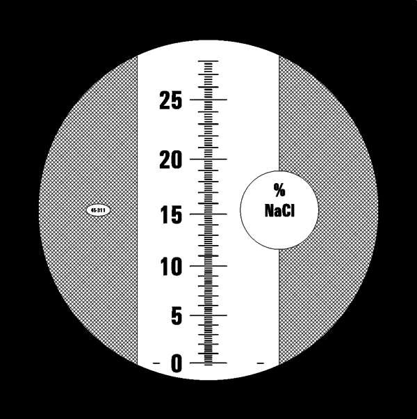 Eclipse handheld refractometer - Salinity 45-65 - Image 2