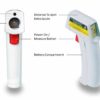 KM814FS Infrared Food Thermometer with Laser Sighting - Image 2