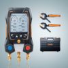 Testo 550s Basic Kit - Smart digital manifold with wireless cable clamp temperature probes