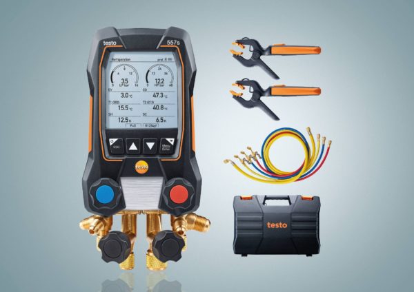 Testo 557s Smart Vacuum Kit with filling hoses