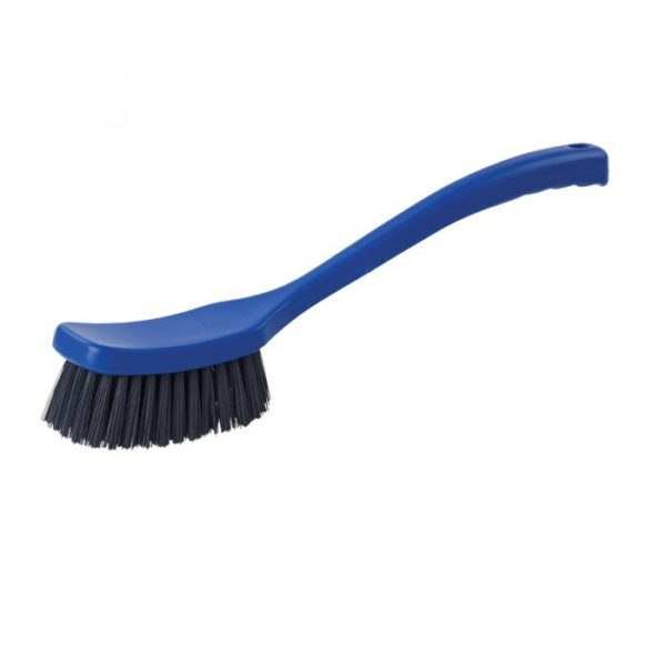 DETECTAMET Resin-Set Long Handled Brush with Stiff Bristles