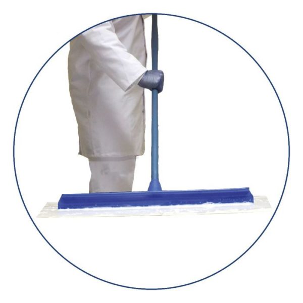 DETECTAMET Metal Detectable Floor Squeegee