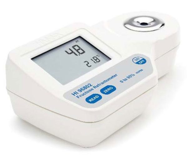 HI-96802 REFRACTOMETER FOR FRUCTOSE 0 TO 85% SCALE