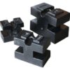 OIML Class M1 Cast Iron Block Weights:   100 KG, 250 KG, 500 KG and 1000 KG - Image 2