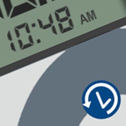 Permanent Clock Display